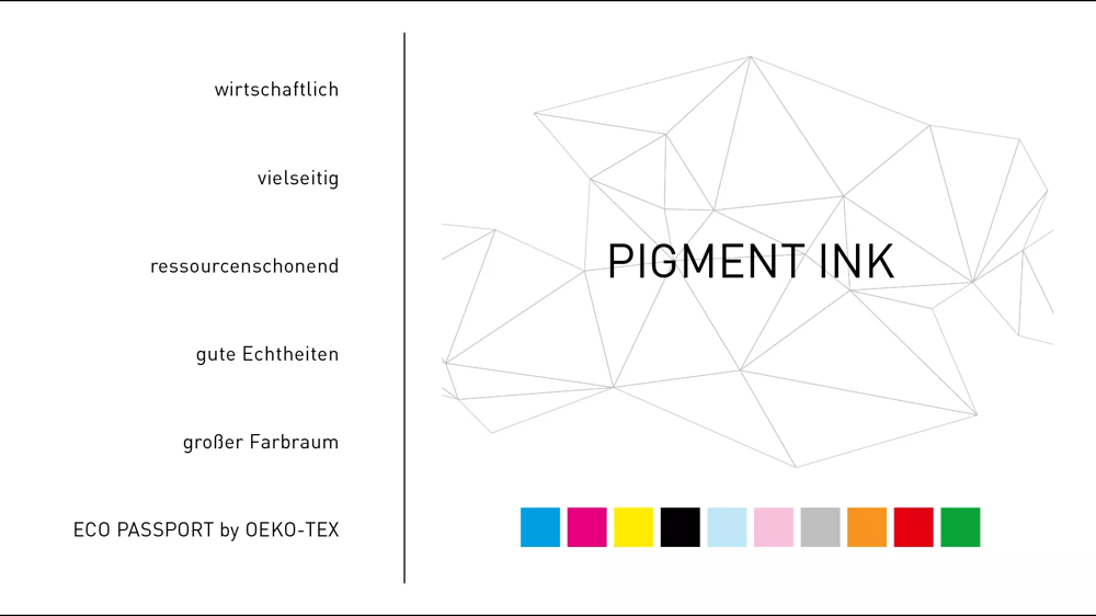 Pigment Ink - Universelle Textiltinte