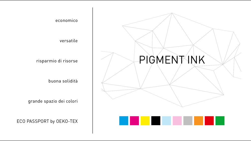 Pigment Ink - Inchiostro universale per il tessile
