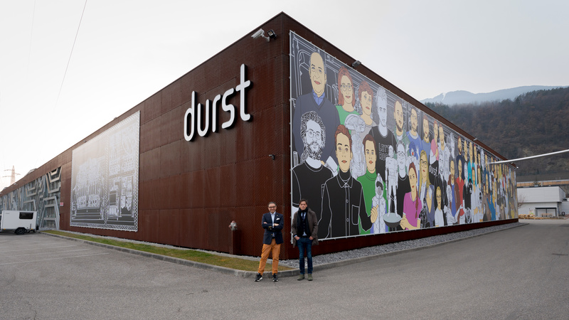 Durst digital printing inside out